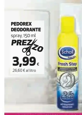 Coop Scholl Fresh Step Flacone Spray 150 Ml offerta