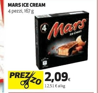 Coop Mars Ice Cream offerta