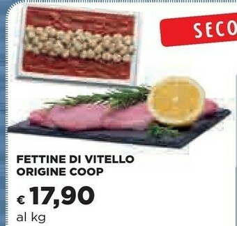 Coop Coop Fettine Di Vitello Origine offerta
