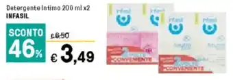 Iper La Grande Infasil Detergente Intimo 200 ml x2 offerta
