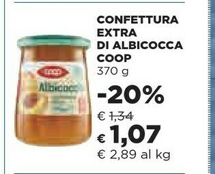 Coop Marmellata offerta
