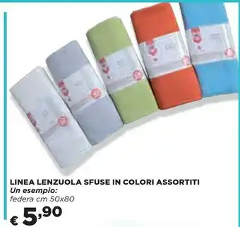 Coop Linea Lenzuola Sfuse Federa Cm 50x80