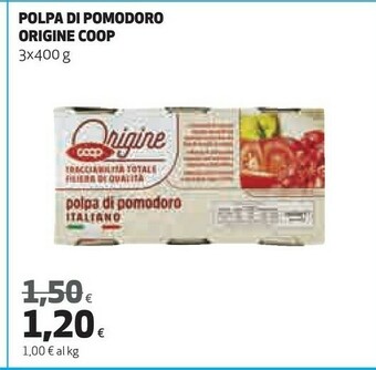 Coop Pomodori pelati offerta