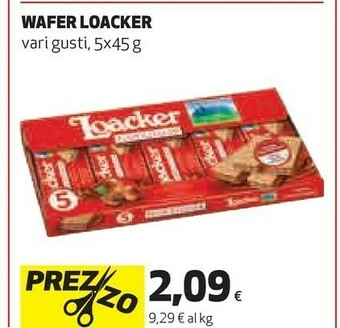 Coop Loacker Loacker - Wafer Milk 45 g(ml) offerta