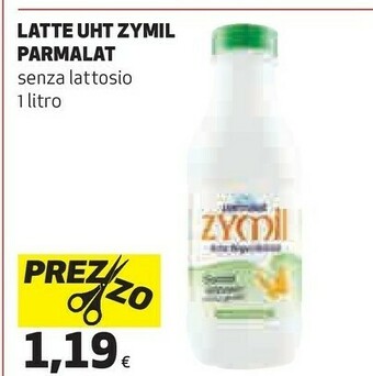 Coop Parmalat Parmalat - Zymil Latte Intero Alta Digeribilità Senza Lattosio UHT 1000 g(ml) offerta