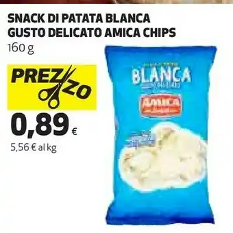 Coop Amica chips Snack Di Patata Blanca Gusto Delicato offerta