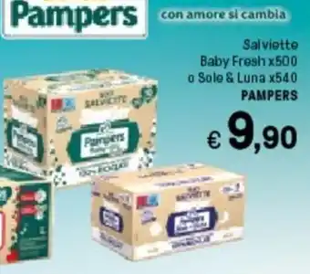 Iper La Grande Pampers Salviette offerta
