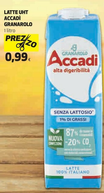 Coop Granarolo Latte offerta