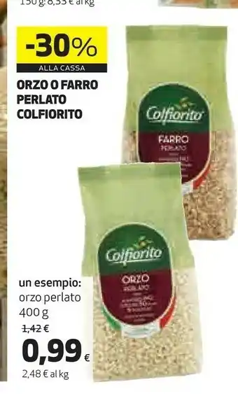 Coop Coop - Orzo Perlato 400 G(ml) offerta