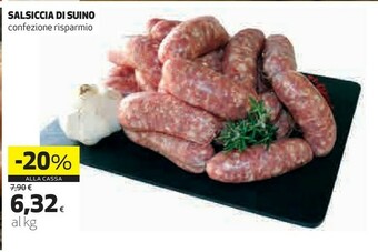 Coop Salsiccia Di Suino offerta