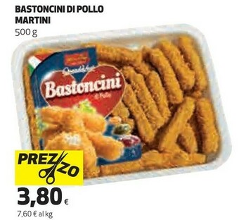 Coop Martini alimentare Storti Bastoncini Di Pollo 500 G(ml) offerta