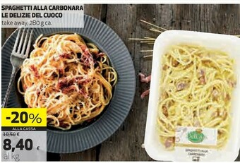 Coop Le Delizie Del Cuoco Spaghetti Alla Carbonara offerta