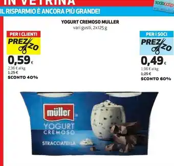 Coop Muller Müller - Yogurt Cremoso Caffè offerta