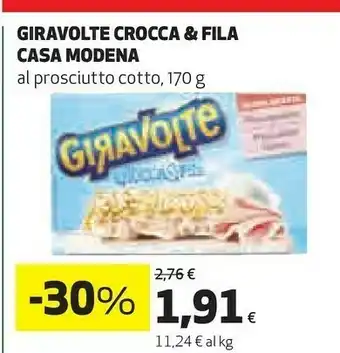 Coop Casa Modena Giravolte 170 G(ml) offerta