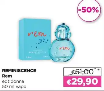 La Saponeria Reminiscence Rem edt donna 50 ml vapo offerta