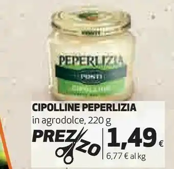 Coop Peperlizia Cipolline In Agrodolce offerta