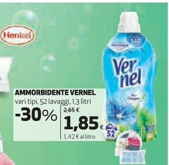 Coop Vernel Ammorbidente offerta