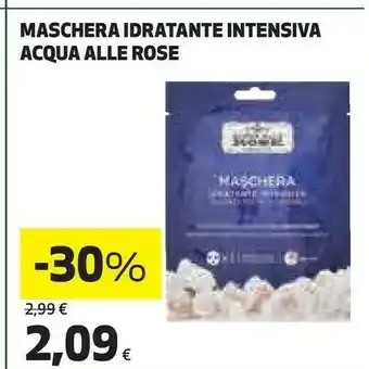 Coop Acqua Alle Rose Maschera Idratante Intensiva offerta