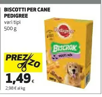 Coop Pedigree Biscotti Per Cane offerta