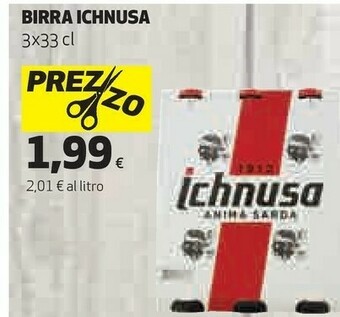 Coop Ichnusa Birra 330 G(ml) offerta