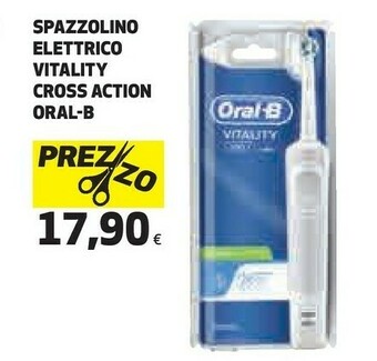 Coop Oral b Oral-B Spazzolino Elettrico Vitality 100 CrossAction offerta