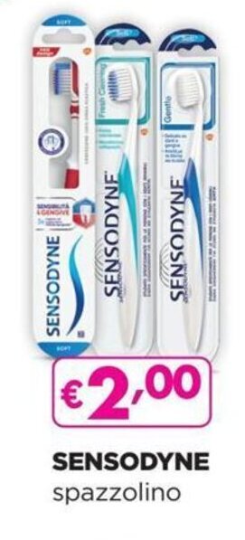 La Saponeria Sensodyne spazzolino offerta