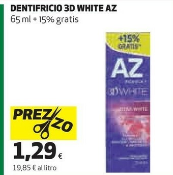 Coop Az Dentifricio 3d White offerta
