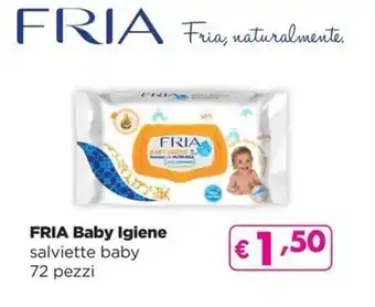 La Saponeria Fria Baby Igiene salviette baby 72 pezzi offerta