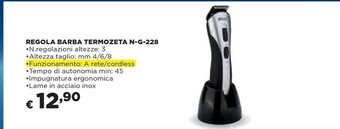 Coop Termozeta Regola Barba N-g-228 offerta