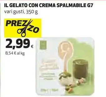 Coop G7 Il Gelato Con Crema Spalmabile 350 G offerta