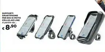 Coop Cellularline Cellularline Supporti Smartphone Per Bici E Moto offerta