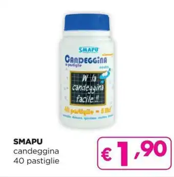 La Saponeria Smapu candeggina 40 pastiglie offerta