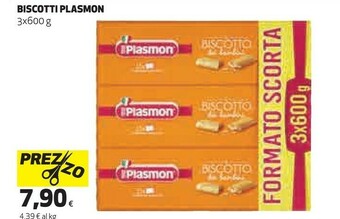 Coop Plasmon Biscotti offerta
