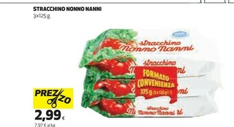 Coop Nonno Nanni Stracchino offerta