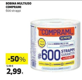 Coop Comprami Bobina Multiuso offerta