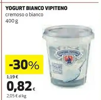 Coop Vipiteno Sterzing- - Yogurt Bianco Intero 400 G(ml) offerta