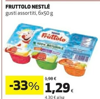 Coop Nestlè Fruttolo Frutta Mista 300 G(ml) offerta
