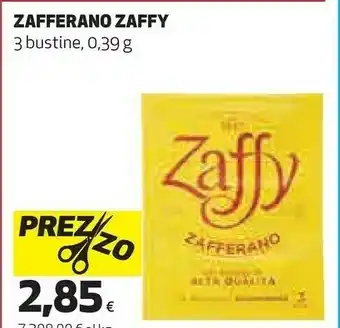 Coop Zaffy Zafferano 3 Bustine offerta