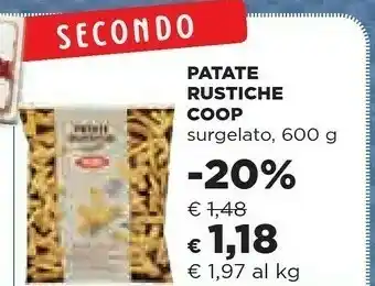 Coop Patate Rustiche Surgelato