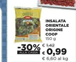 Coop Coop - Insalata Mista Orientale 150 G(ml) offerta