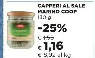 Coop Coop Capperi Al Sale Marino offerta
