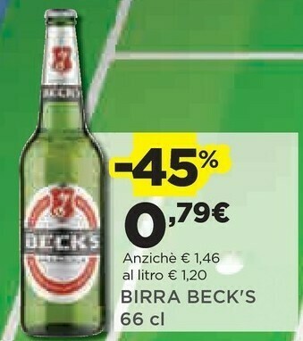 Coop Becks Beck's - Beck's 660 G(ml) offerta
