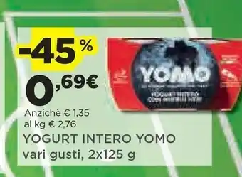 Coop Yomo Yogurt Intero Al Cocco offerta