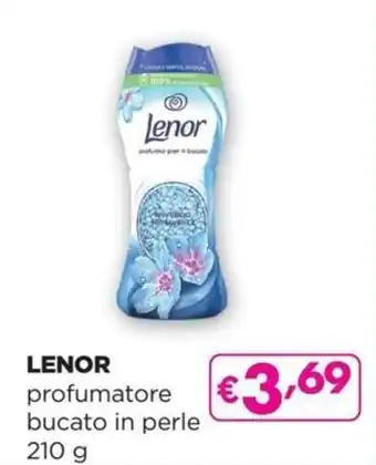La Saponeria Lenor profumatore bucato in perle 210 g offerta
