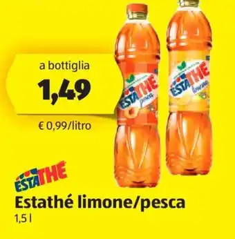 ALDI Estathé limone/pesca 1,5 l offerta