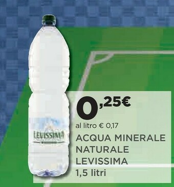 Coop Levissima Acqua Minerale Naturale 1500 G(ml) offerta