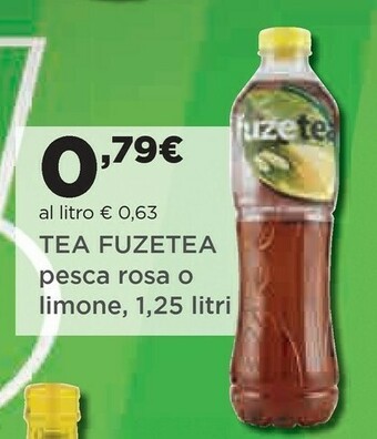 Coop Fuze tea Pesca Con Una Nota Di Rosa 1250 G(ml) offerta