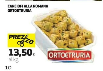 Coop Ortoetruria Carciofi Alla Romana offerta