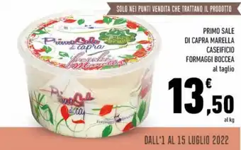 Primo Sale Di Capra Marella Caseificio Formaggi Boccea