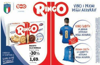 Coop Pavesi Pavesi - Ringo Vaniglia 330 g(ml) offerta